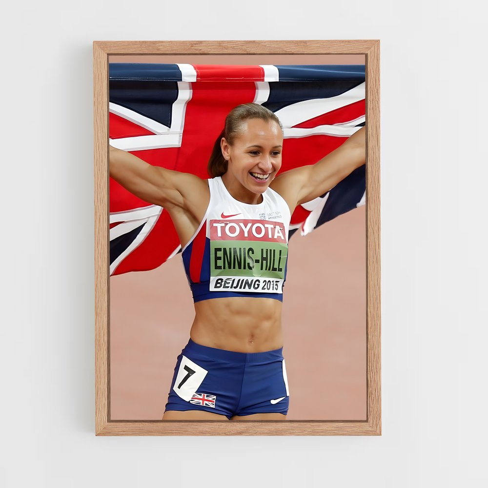 Poster Fierté Olympique – affiche Athlétisme (vue 4)